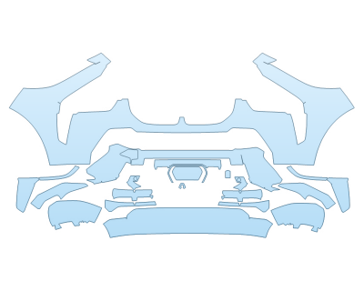 2026 BMW X7 M60I BUMPER