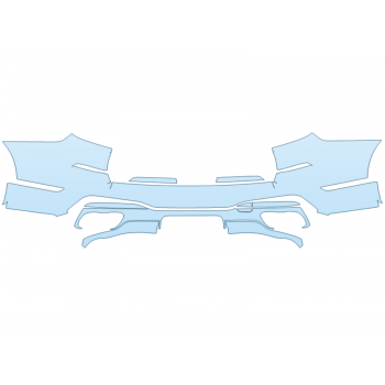 2026 BMW X7 M60I REAR BUMPER WITH TRAILER HITCH