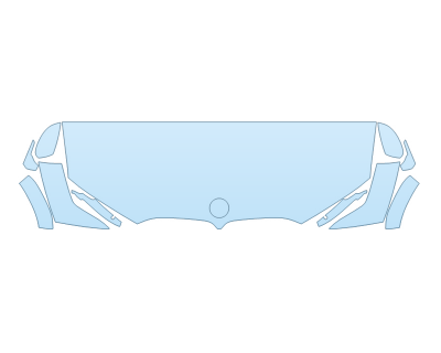 2026 BMW X7 M60I HOOD FENDERS MIRRORS 24 INCH STRAIGHT