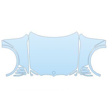 2026 BMW X7 M60I HOOD FENDERS MIRRORS FULL (WRAPPED EDGES)