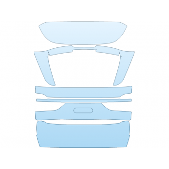 2026 BMW X7 M60I REAR HATCH W/O EMBLEMS