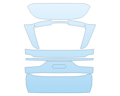 2026 BMW X7 M60I REAR HATCH W/O EMBLEMS