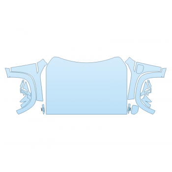 2026 BMW XM BASE HOOD FENDERS MIRRORS FULL (WRAPPED EDGES)