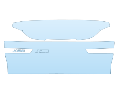 2026 BMW XM BASE REAR HATCH WITH EMBLEMS
