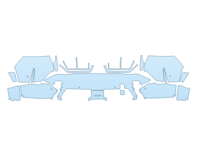 2026 BMW XM LABEL REAR BUMPER W SENSORS