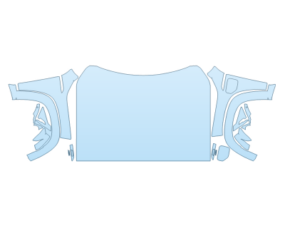 2026 BMW XM LABEL HOOD FENDERS MIRRORS FULL (WRAPPED EDGES)