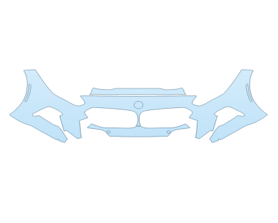 2026 BMW Z4 M40 I BUMPER W SENSORS M SPORT PKG