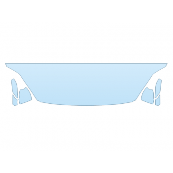 2026 BMW Z4 M40 I HOOD FENDERS MIRRORS 24 INCH STRAIGHT (WRAPPED EDGES)