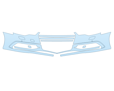 2012 AUDI S6 BASE BUMPER AND GRILL 2012 AUDI S6 BASE BUMPER AND GRILL
