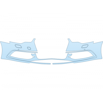 2014 AUDI S6 BASE BUMPER WITH SENSORS 2014 AUDI S6 BASE BUMPER WITH SENSORS