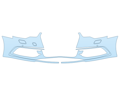 2012 AUDI S6 BASE BUMPER WITH WASHERS AND SENSORS 2012 AUDI S6 BASE BUMPER WITH WASHERS AND SENSORS