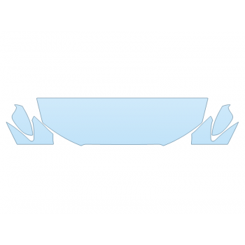 2015 AUDI S6 BASE HOOD FENDERS MIRRORS (WRAPPED EDGES) 18 INCH STRAIGHT