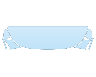 2026 NISSAN SENTRA SR HOOD FENDERS MIRRORS 24 INCH STRAIGHT (WRAPPED EDGES) 2026 NISSAN SENTRA SR HOOD FENDERS MIRRORS 24 INCH STRAIGHT (WRAPPED EDGES)