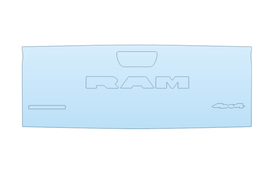 2027 RAM RAM 1500 BIG HORN TAILGATE KIT W BADGES 2027 RAM RAM 1500 BIG HORN TAILGATE KIT W BADGES