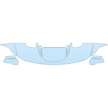 2026 RAM RAM 1500 RHO HOOD FENDERS MIRRORS 24 INCH (WRAPPED EDGES) W/LOWER AND UPPER DECAL