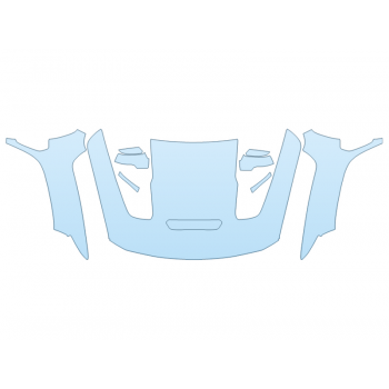 2026 RAM RAM 1500 RHO HOOD FENDERS MIRRORS 60 INCH FULL (WRAPPED EDGES) W/O DECALS