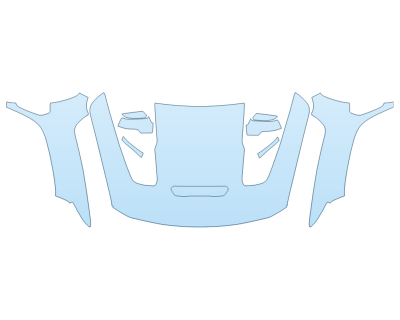 2026 RAM RAM 1500 RHO HOOD FENDERS MIRRORS 60 INCH FULL (WRAPPED EDGES) W/O DECALS 2026 RAM RAM 1500 RHO HOOD FENDERS MIRRORS 60 INCH FULL (WRAPPED EDGES) W/O DECALS