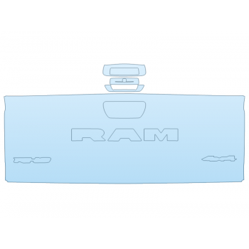 2026 RAM RAM 1500 RHO TAILGATE KIT W/BADGES 2026 RAM RAM 1500 RHO TAILGATE KIT W/BADGES