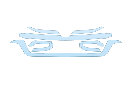 2027 RAM RAM 1500 SPORT 30 INCH GRILL