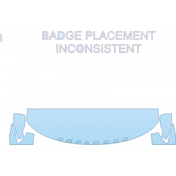 2026 FORD EXPLORER ACTIVE HOOD FENDERS MIRRORS 18 INCH STRAIGHT W/ BADGING