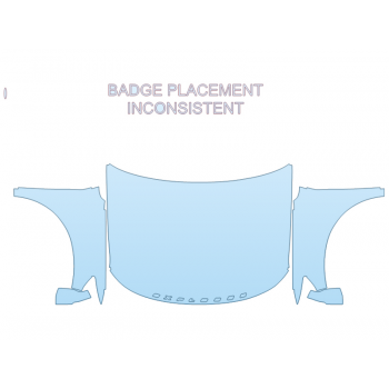 2026 FORD EXPLORER ACTIVE HOOD FENDERS MIRRORS FULL (WRAPPED EDGES)