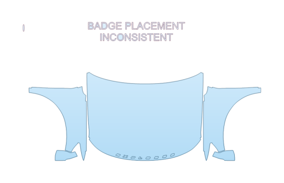 2027 FORD EXPLORER ACTIVE HOOD FENDERS MIRRORS FULL (WRAPPED EDGES) 2027 FORD EXPLORER ACTIVE HOOD FENDERS MIRRORS FULL (WRAPPED EDGES)