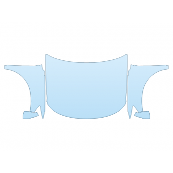 2026 FORD EXPLORER ACTIVE HOOD FENDERS MIRRORS FULL (WRAPPED EDGES)