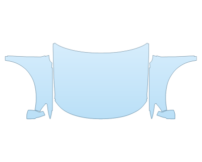 2026 FORD EXPLORER ACTIVE HOOD FENDERS MIRRORS FULL (WRAPPED EDGES)