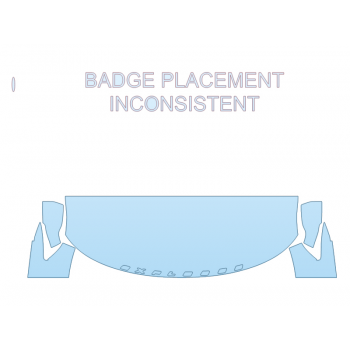 2026 FORD EXPLORER PLATINUM HOOD FENDERS MIRRORS 24 INCH STRAIGHT W/ BADGING