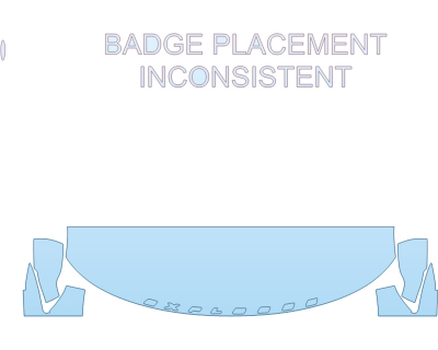 2026 FORD EXPLORER ST HOOD FENDERS MIRRORS 18 INCH STRAIGHT W/ BADGING