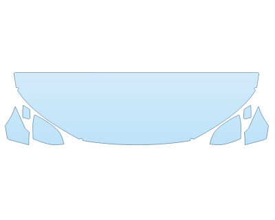 2021 AUDI Q5 S-LINE HOOD FENDERS MIRRORS 24 INCH STRAIGHT (WRAPPED EDGES) 2021 AUDI Q5 S-LINE HOOD FENDERS MIRRORS 24 INCH STRAIGHT (WRAPPED EDGES)