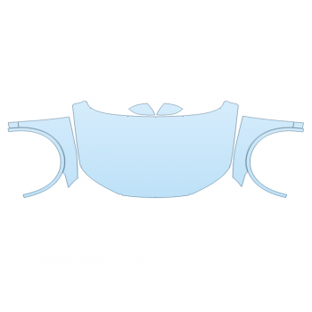 2021 AUDI Q5 S-LINE HOOD FENDERS MIRRORS FULL (WRAPPED EDGES)