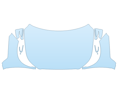 2026 HYUNDAI PALISADE CALLIGRAPHY HOOD FENDERS MIRRORS FULL (WRAPPED EDGES)