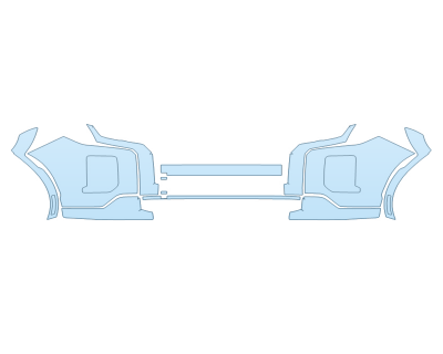 2026 HYUNDAI PALISADE CALLIGRAPHY NIGHT BUMPER