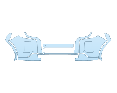 2026 HYUNDAI PALISADE CALLIGRAPHY NIGHT BUMPER W SENSORS