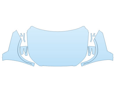 2026 HYUNDAI PALISADE PREFERRED HOOD FENDERS MIRRORS FULL (WRAPPED EDGES)