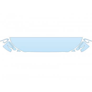 2026 HYUNDAI PALISADE SE HOOD FENDERS MIRRORS 18 INCH STRAIGHT (WRAPPED EDGES) 2026 HYUNDAI PALISADE SE HOOD FENDERS MIRRORS 18 INCH STRAIGHT (WRAPPED EDGES)