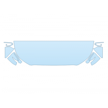 2026 HYUNDAI PALISADE ULTIMATE CALLIGRAPHY HOOD FENDERS MIRRORS 24 INCH STRAIGHT (WRAPPED EDGES)