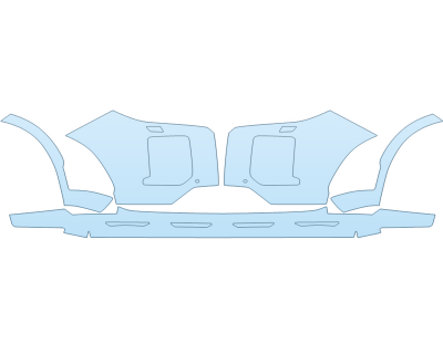 2026 HYUNDAI PALISADE XRT BUMPER W SENSORS