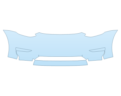 2025 TESLA MODEL Y BASE BUMPER NO CUTOUTS