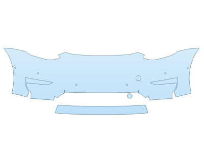 2025 TESLA MODEL Y BASE BUMPER W SENSORS