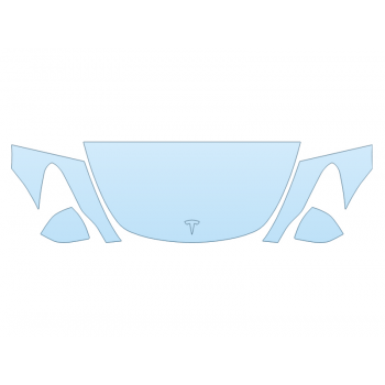 2025 TESLA MODEL Y BASE HOOD FENDERS MIRRORS 24 INCH STRAIGHT