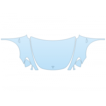 2025 TESLA MODEL Y BASE HOOD FENDERS MIRRORS FULL (WRAPPED EDGES)