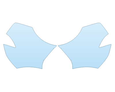 2025 TESLA MODEL Y BASE REAR FULL FENDERS