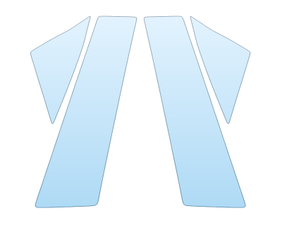 2025 TESLA MODEL Y BASE B PILLARS