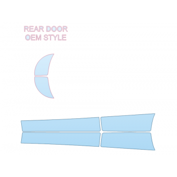 2025 TESLA MODEL Y BASE DOOR SPLASHES 2025 TESLA MODEL Y BASE DOOR SPLASHES