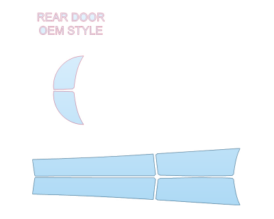 2025 TESLA MODEL Y BASE DOOR SPLASHES