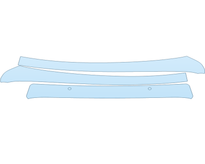 2025 TESLA MODEL Y BASE ROOF PILLARS