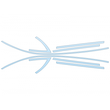 2025 TESLA MODEL Y BASE WINDOW TRIM