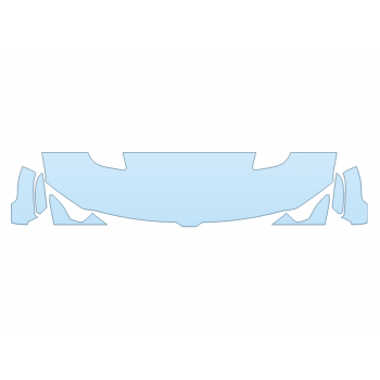 2026 RAM 1500 REBEL HOOD FENDERS MIRRORS 18 INCH STRAIGHT (WRAPPED EDGES) 2026 RAM 1500 REBEL HOOD FENDERS MIRRORS 18 INCH STRAIGHT (WRAPPED EDGES)